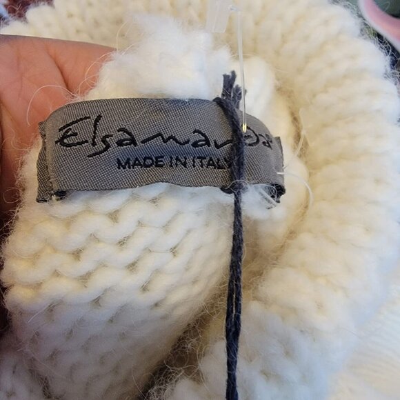 ❤️Anthropologie Elsamanda Alpaca Turtleneck Sz L Women's Sweater Made in Italy❤️ - Picture 5 of 8